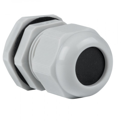 Фотография Сальник PG19 IP54 (200 шт) d отв. 24 мм / d провод. 12-15 мм EKF PROxima, артикул plc-pg-19