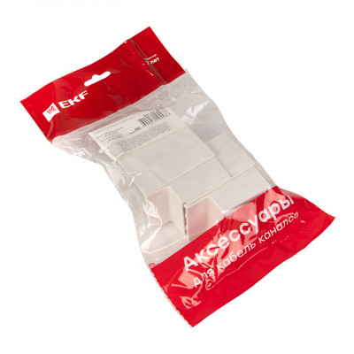 Фотография Угол внутренний (40х40) (4 шт) белый EKF-Plast, артикул ibw-40-40x4