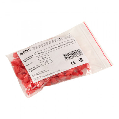 Фотография Заглушка на соединительную шину 1 фазную (50шт.) EKF PROxima, артикул zh-1f