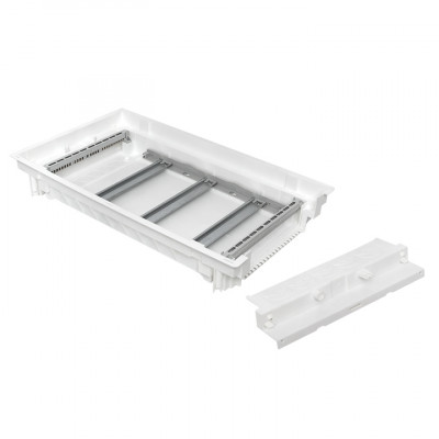 Фотография Основание силового щита Nova (с DIN-рейками) 36 модулей IP40 EKF PROxima, артикул nv-pbase-36