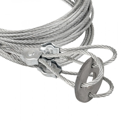 Фотография Комплект растяжек для мачты до 7  метров EKF PROxima, артикул lp-sosm