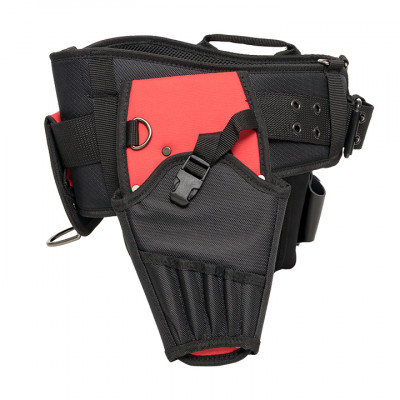 Фотография Пояс монтажника с 3 сумками и разгрузочными ремнями С-15 EKF, артикул C-15