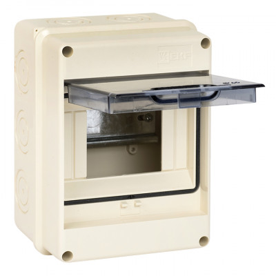 Фотография Щит распред. навесной ЩРН-ПГ- 5 (155х119х89) IP65 EKF PROxima, артикул Pb65-n-pg-5