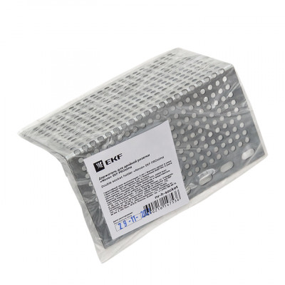 Фотография Держатель для двойной розетки Nova EKF PROxima, артикул nv-h-socket