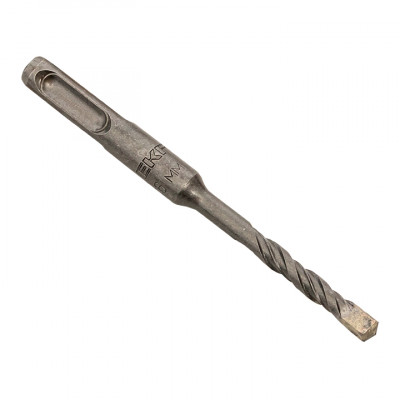 Фотография Бур по бетону SDS-plus 6х110 мм (2 резца)(4S спираль) EKF Master, артикул db-6-110-2x4