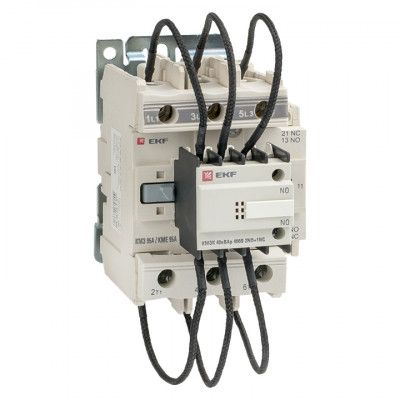 Фотография Контактор для конденсатора КМЭК 40квар 400В 2NО+1NC EKF PROxima, артикул ctrk-s-95-40-400
