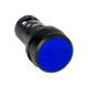 Фотография Кнопка SW2C-11 возвратная синяя NO+NC EKF PROxima, артикул sw2c-11s-b
