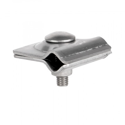 Фотография Зажим прута универсальный (пластина 45х45мм), NI EKF PROxima, артикул lp-g3103-ni