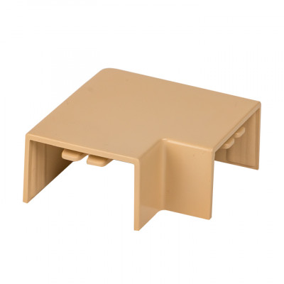 Фотография Поворот 90 гр. (25х16) (4 шт) светлое дерево EKF-Plast, артикул abl-25-16x4