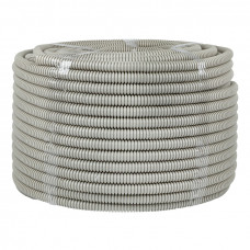 Труба гофрированная ПВХ с протяжкой d16 мм (100 м) серая EKF-Plast