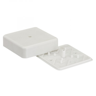 Фотография Коробка разветвительная KMP-030-032 наружная (100х100х28) белая EKF PROxima, артикул plc-kmr-030-032