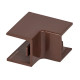 Фотография Угол внутренний (16х16) (4 шт) темное дерево EKF-Plast, артикул ibd-16-16x4