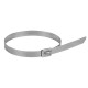 Фотография Хомут AISI 304 из нержавеющей стали, 7.9x290 (10 шт.) FlexLock PROxima, артикул plc-fl-tss-304-7.9x290-r