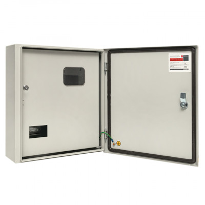 Фотография Щит учетный ЩУ-3/1-1 двухдверный (445x400x150) 12 модулей IP54 EKF PROxima, артикул mb54-3-2