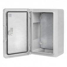 Щит пластиковый с монтажной платой прозр. дверь 300х200х130 мм IP65 EKF PROxima