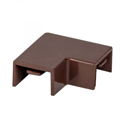 Фотография Поворот 90 гр. (15х10) (4 шт) темное дерево EKF-Plast, артикул abd-15-10x4