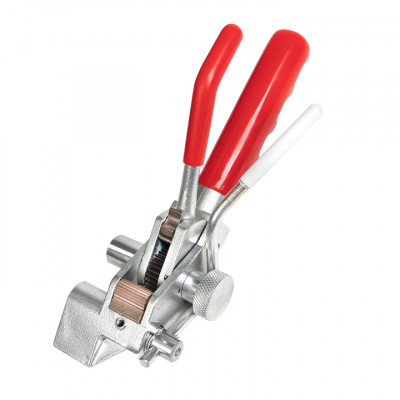 Фотография Инструмент для натяжения и резки стальной ленты с храповым механизмом ИНРСЛ-02 EKF PROxima, артикул ct-42.02