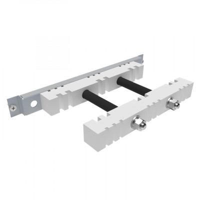 Фотография Шинодержатель 3Р стационарный для вертикальных шин 5/10 мм EKF AVERES, артикул ABSF3PV