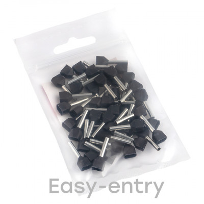 Фотография Наконечник штыревой втулочный  НШвИ(2) 1,5-12 (50шт.) EKF, артикул nhvi2-1.5-12