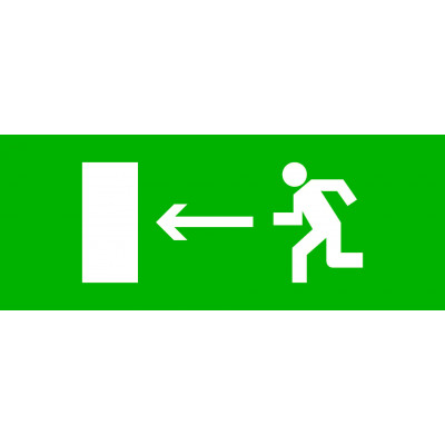 Фотография Пиктограмма Направление налево 240х95мм (для SAFEWAY-10) EKF, артикул pkal-02-03