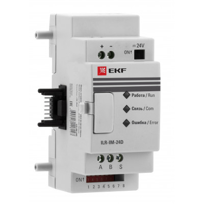 Фотография Модуль интерфейсный MODBUS RS 24В PRO-Relay EKF PROxima, артикул ILR-IM-24D