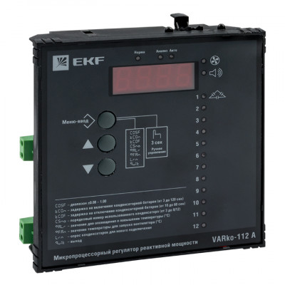 Фотография Регулятор реактивной мощности Varko-112a EKF PROxima, артикул varko-112a-pro