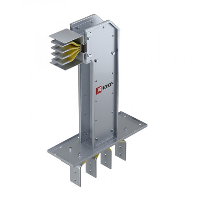 Фотография Фланцевая секция с горизонтальным углом для подключения к щиту  800 А IP55 AL 3L+N+PE(ШИНА), артикул HPA08FH55