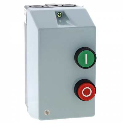 Фотография Пускатель в корпусе IP65 КМЭ 18А 230В с РТЭ и индикатором EKF PROxima, артикул ctrp-r-18-230v-led