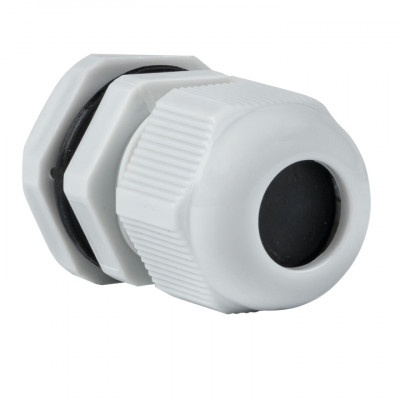 Фотография Сальник PG13,5 IP54 (100 шт) d отв. 20 мм / d провод. 6-12 мм EKF PROxima, артикул plc-pg-13.5