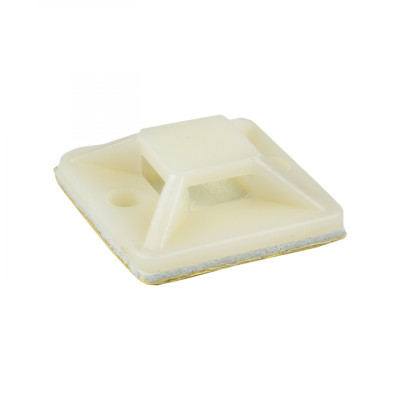 Фотография Площадка самоклеящаяся (25х25мм.) белая (20шт.) EKF PROxima, артикул plc-25x25-r