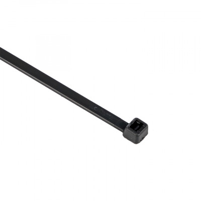 Фотография Хомут нейлоновый черный (4,8х200) (100шт.) EKF Basic, артикул plc-cb-4.8x200