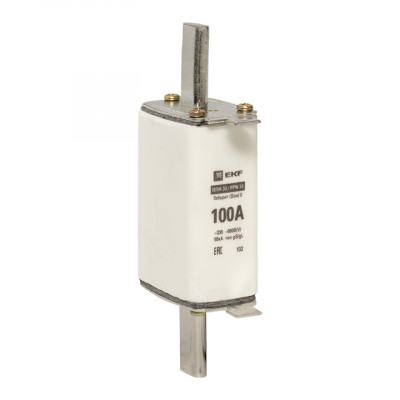 Фотография Плавкая вставка ППН-33 160/100А габарит 0 EKF PROxima, артикул fus-33-0/160/100