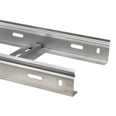 Фотография Лоток лестничный 50х200х3000-1,2 мм EKF, артикул LT50200-1,2