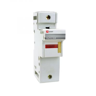 Фотография Предохранитель-разъединитель для ПВЦ 10x38 1P (с индикацией) EKF PROxima, артикул pr-10-38-1