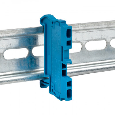 Фотография Колодка клеммная пружинная JXB-ST-2.5 31А синяя EKF PROxima, артикул plc-jxb-st-2.5-blue