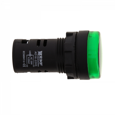 Фотография Матрица светодиодная AD16-22HS зеленая 24В AC/DC EKF PROxima, артикул ledm-ad16-g-24