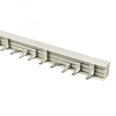 Фотография Шина соединительная типа PIN для 4-ф нагр. 100А 54 мод. EKF PROxima, артикул pin-04-100