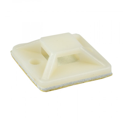 Фотография Площадка самоклеящаяся (30х30мм.) белая (20шт.) EKF PROxima, артикул plc-30x30-r