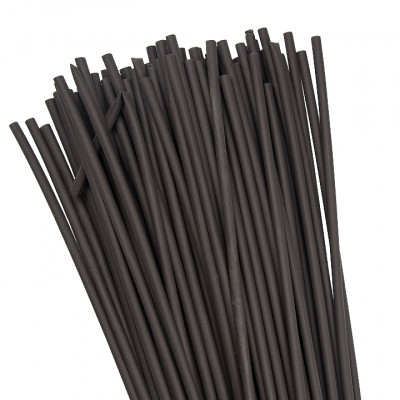 Фотография Термоусаживаемая трубка ТУТ нг 4/2 черная в отрезках по 1м EKF PROxima, артикул tut-4-b-1m