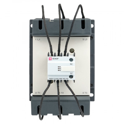 Фотография Контактор для конденсатора КМЭК 50квар 400В 2NО+1NC EKF PROxima, артикул ctrk-s-110-50-400