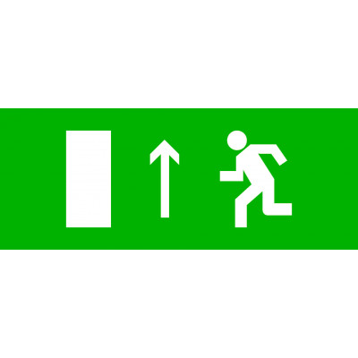 Фотография Пиктограмма Направление прямо 240х95мм (для SAFEWAY-10) EKF, артикул pkal-02-05