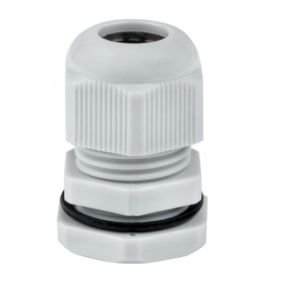 Фотография Сальник PG13,5 IP54 (100 шт) d отв. 20 мм / d провод. 6-12 мм EKF PROxima, артикул plc-pg-13.5