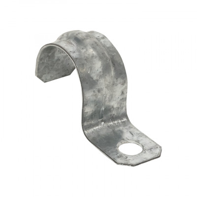 Фотография Скоба металлическая однолапковая d19-20 мм (10 шт) EKF PROxima, артикул sm-1-19-20-r