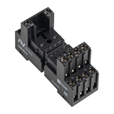 Фотография Разъем для реле РM4 22/4 EKF AVERES, артикул rm4-22-4
