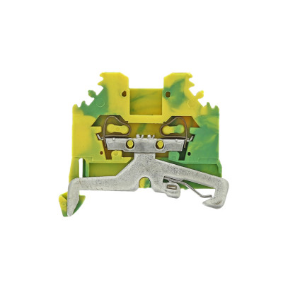 Фотография Колодка клеммная пружинная JXB-S-2.5 24А земля EKF PROxima, артикул plc-jxb-s-2.5pe