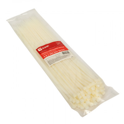 Фотография Хомут нейлоновый (4,8х350) (100шт.) EKF Basic, артикул plc-c-4.8x350