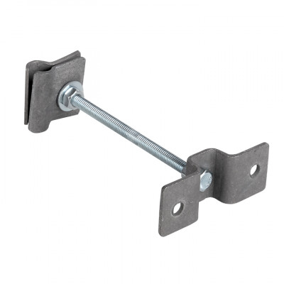 Фотография Держатель проводника на гор. и верт. пов., L=110мм, Ni EKF PROxima, артикул lp-35110-ni