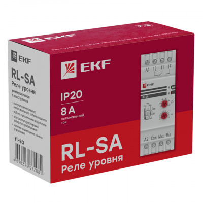 Фотография Реле уровня (универсальное 1 или 2 ур.) RL-SA EKF PROxima, артикул rl-sa