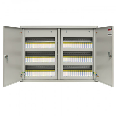 Фотография Щит распред. встраиваемый ЩРВ-90 двухдверный (520х720х120) IP31 EKF PROxima, артикул mb11-90