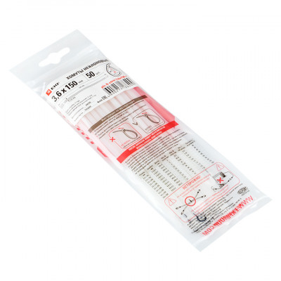 Фотография Хомут P6.6 стандартный (б), 3.6x150 (100шт) FlexLock PROxima, артикул plc-fl-ctsw-3.6x150